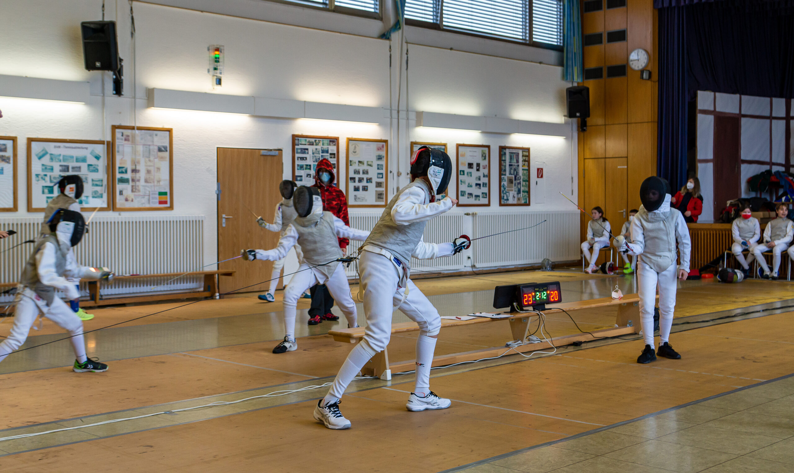 Fechtclub Marburg Turnier Brandt gegen Locayef